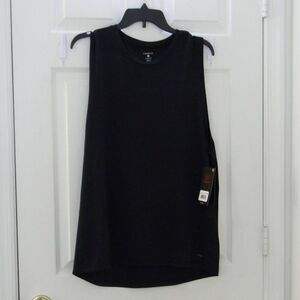 Layer 8 Black Tank Qwick- Dry Sleeveless Size M NWT